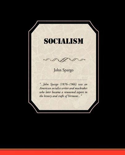 Cover for John Spargo · Socialism (Paperback Book) (2009)