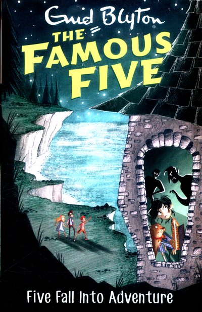 Cover for Enid Blyton · Famous Five: Five Fall Into Adventure: Book 9 - Famous Five (Paperback Bog) (2017)