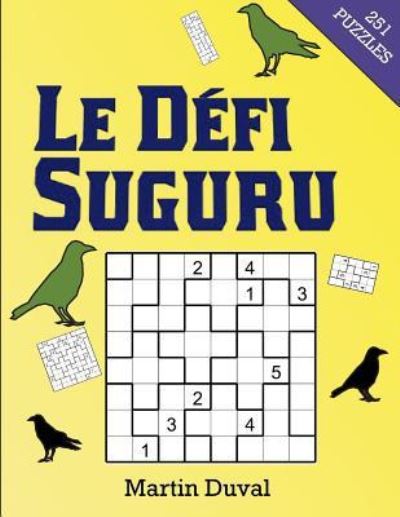 Cover for Martin Duval · Le defi Suguru (Paperback Book) (2016)