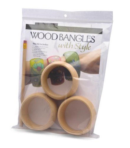 Wood Bangles with Style Kit: 3 Real Wood Bangles - Editors of Fox Chapel Publishing - Książki - Fox Chapel Publishing - 9781565236103 - 1 października 2011