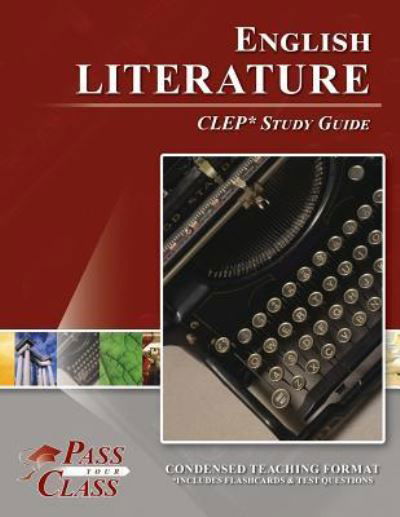 Cover for Passyourclass · English Literature CLEP Test Study Guide (Paperback Book) (2018)