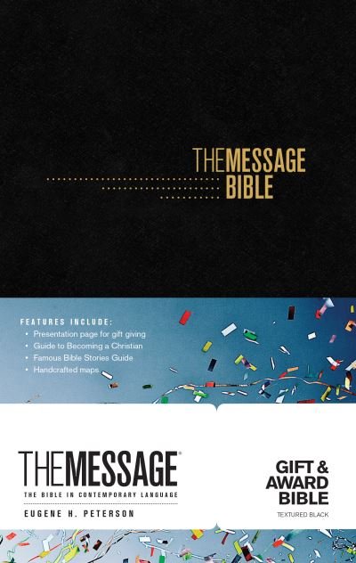 Cover for The Message Gift and Award Bible (Paperback Book) (2017)