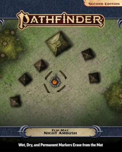 Pathfinder Flip-Mat: Night Ambush - Jason Engle - Książki - Paizo Publishing, LLC - 9781640786103 - 1 października 2024