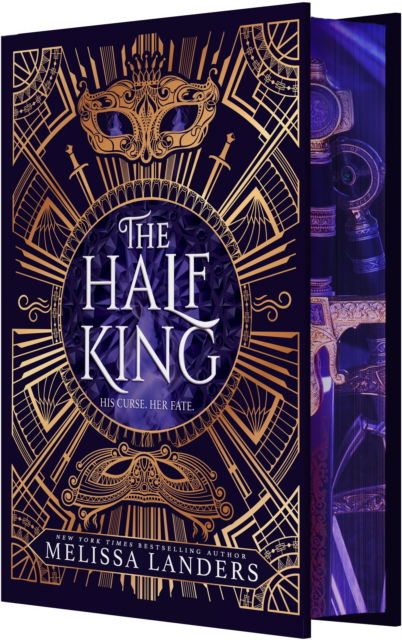 Cover for Melissa Landers · The Half King (Hardcover Book) [Deluxe Limited edition] (2024)