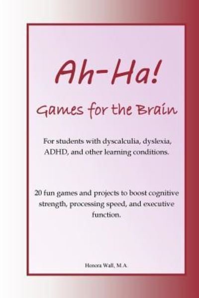 Cover for Honora Wall · Ah-Ha! Games for the Brain (Paperback Bog) (2018)