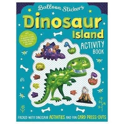Cover for Balloon Sticker Activity Books - Dinosaur Island (Pocketbok) (2019)