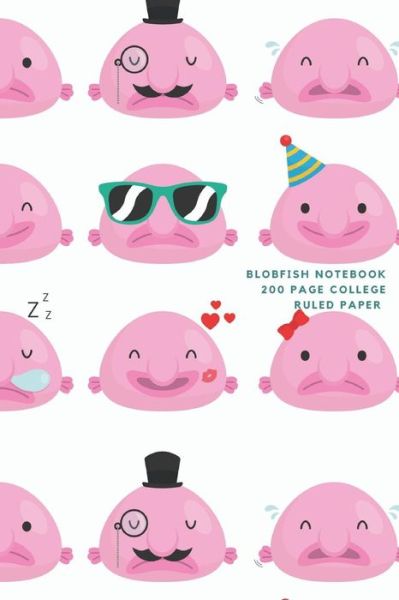 Cover for Kpla Publishing · Blobfish Notebook - 200 Page College Ruled Paper (Paperback Book) (2019)