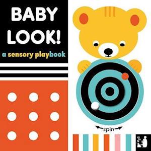 Cover for Mama Makes Books · Baby Look: A sensory playbook - Baby Sensory (Board book) (2021)