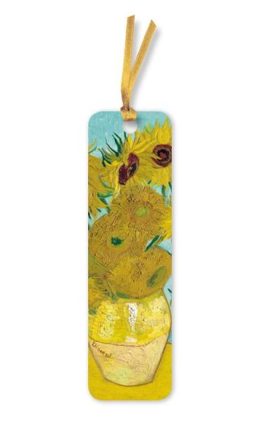 Vincent van Gogh: Vase with Sunflowers Bookmarks (pack of 10) - Flame Tree Bookmarks - - Books - Flame Tree Publishing - 9781839649103 - June 21, 2022