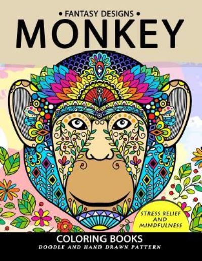 Cover for Balloon Publishing · Monkey Coloring Book (Paperback Book) (2017)