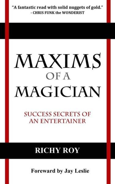 Cover for Richy Roy · Maxims of a Magician (Pocketbok) (2019)