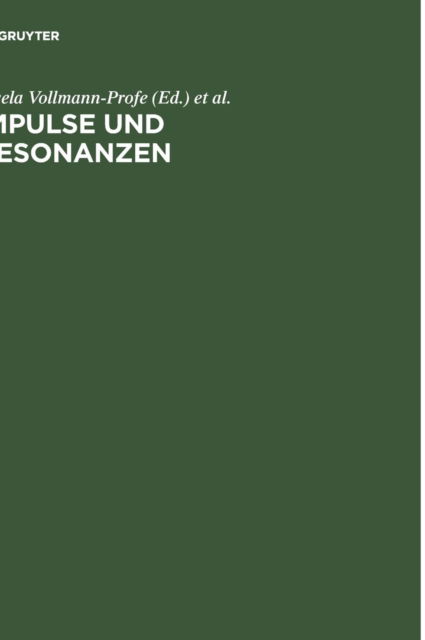Cover for Impulse und Resonanzen (Book) (2007)