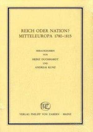 Cover for Heinz Duchhardt · Reich Oder Nation? (Paperback Book) (2009)