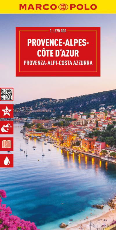 Provence, Alps, Cote d'Azur Marco Polo Map - Marco Polo - Libros - MAIRDUMONT GmbH & Co. KG - 9783575019103 - 9 de mayo de 2024