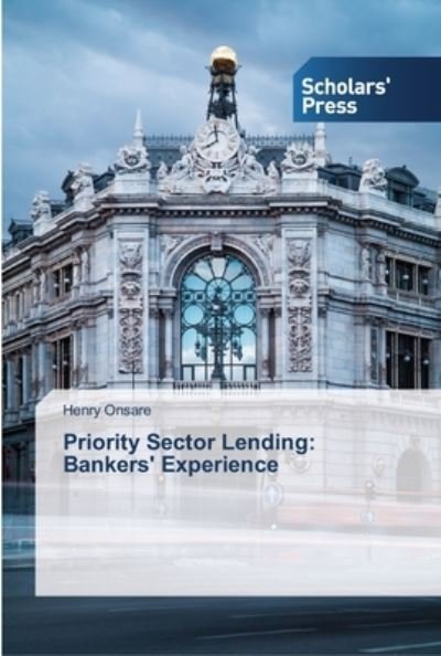 Cover for Onsare · Priority Sector Lending: Bankers (Book) (2014)
