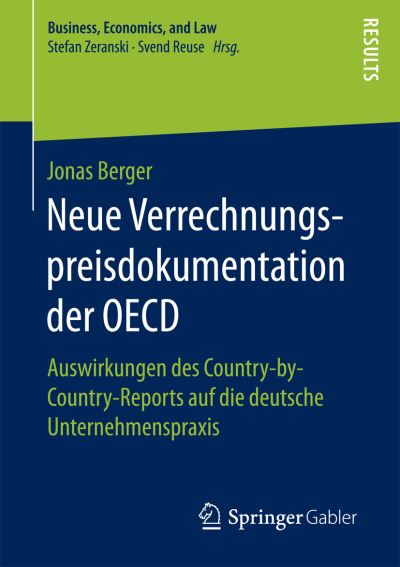 Cover for Berger · Neue Verrechnungspreisdokumentat (Book) (2017)