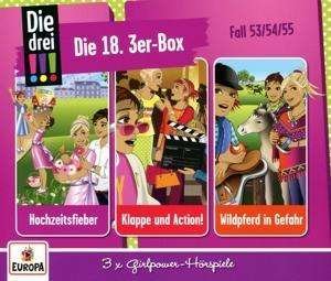Cover for Die Drei !!! · CD Die drei !!! 3er Box Folgen 53, 54, 55 (CD)