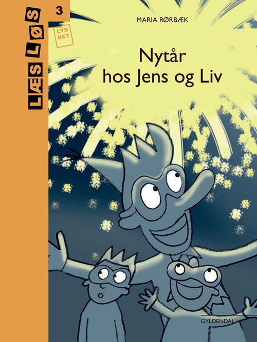 Cover for Maria Rørbæk · Læs løs 3: Nytår hos Jens og Liv (Bound Book) [1.º edición] (2018)