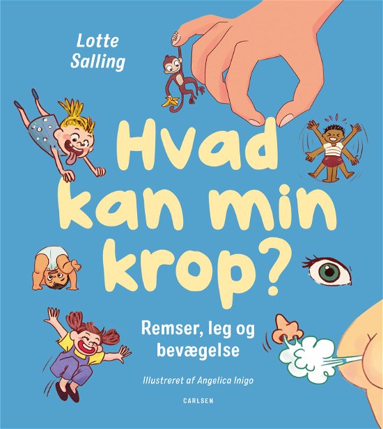 Cover for Lotte Salling · Hvad kan min krop? (Cardboard Book) [1er édition] (2024)