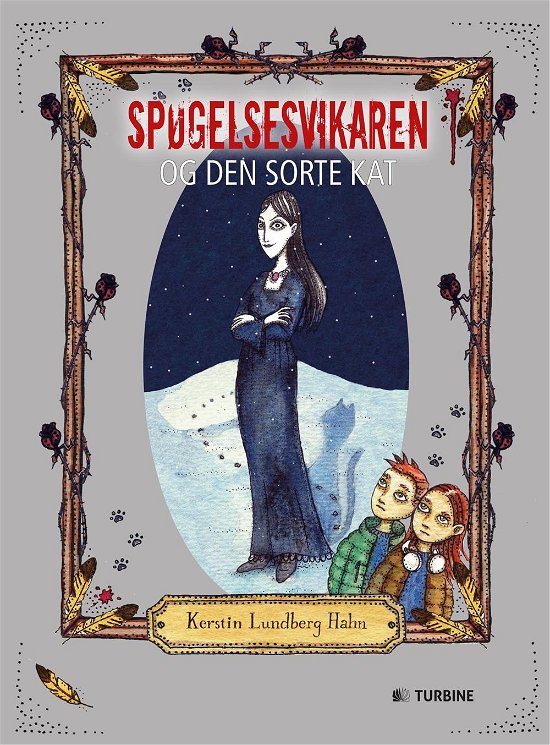 Cover for Kerstin Lundberg Hahn · Spøgelsesvikaren og den sorte kat (Hardcover bog) [1. udgave] (2017)