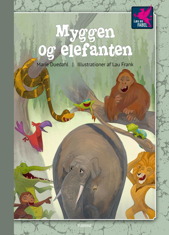 Cover for Marie Duedahl · Læs en FABEL: Myggen og elefanten (Hardcover Book) [1st edition] (2025)