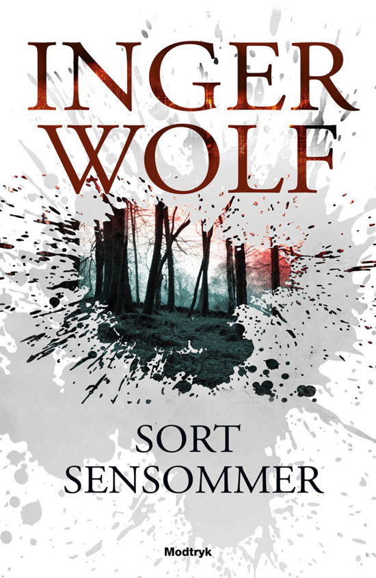 Cover for Inger Wolf · Serien om Daniel Trokic og Lisa Kornelius, 1. bind: Sort sensommer (Pocketbok) [4:e utgåva] (2011)