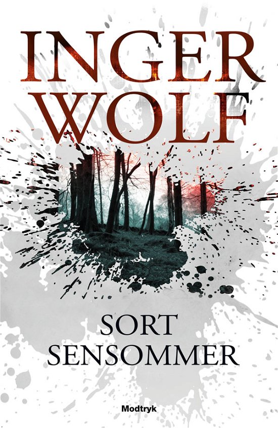 Cover for Inger Wolf · Serien om Daniel Trokic og Lisa Kornelius, 1. bind: Sort sensommer (Paperback Bog) [4. udgave] (2011)