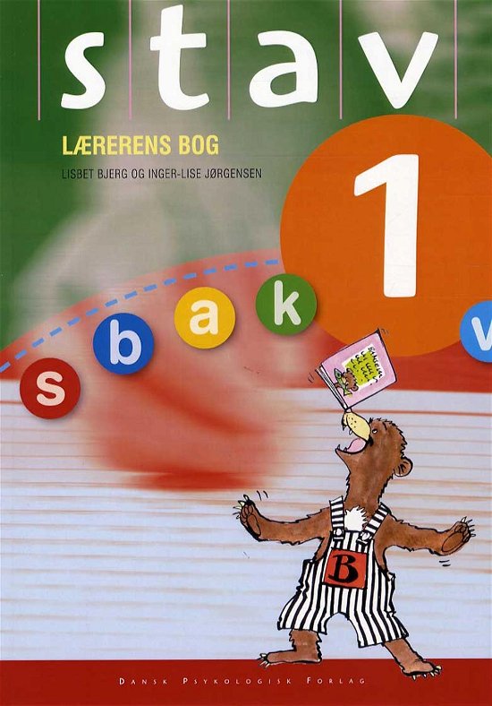 Cover for Lisbet Bjerg Inger-Lise Jørgensen · STAV 1 - Lærerens bog, 3. udgave (Heftet bok) [3. utgave] (2015)