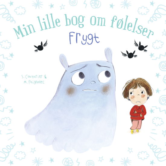 Cover for Læselarven: Min lille bog om følelser: Frygt (Gebundenes Buch) [1. Ausgabe] (2020)