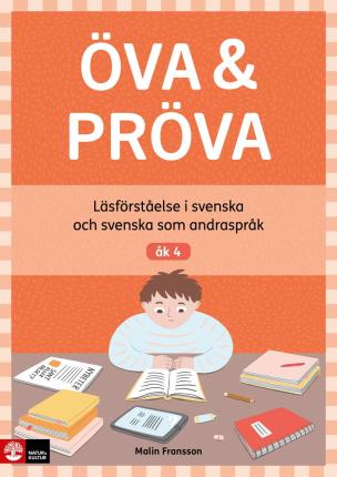 Öva & Pröva åk 4 Läsförståelse i svenska och svens - Malin Fransson - Libros - Natur & Kultur Läromedel - 9789127463103 - 10 de agosto de 2023