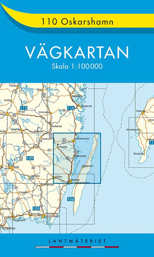 Cover for Kartförlaget · Vägkartan: Oskarshamn 1:100.000 (Hardcover bog) (2008)