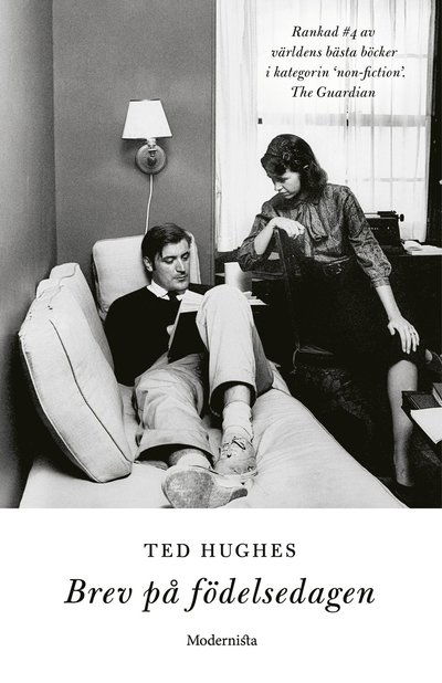 Cover for Ted Hughes · Brev på födelsedagen (Hardcover Book) (2023)