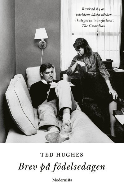 Cover for Ted Hughes · Brev på födelsedagen (Inbunden Bok) (2023)