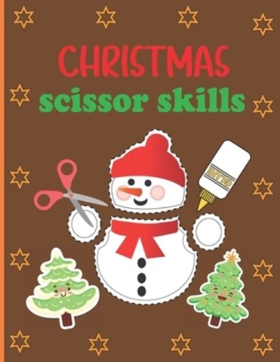 Cover for Ottila Falk · Christmas Scissor Skills (Paperback Book) (2020)