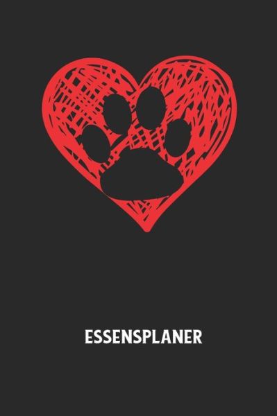 Cover for Essensplaner Notizbuch · Essensplaner (Taschenbuch) (2020)