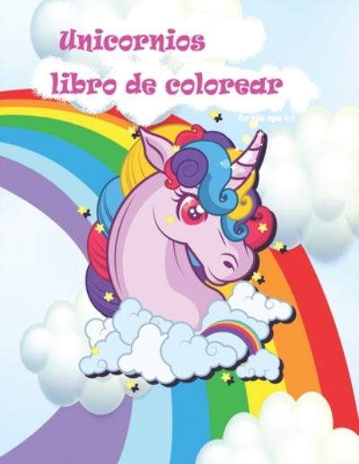 Cover for Manulla Rosa · Unicornios libro de colorear (Paperback Book) (2020)