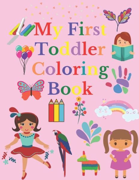 Cover for Enami Art · My First Toddler Coloring Book (Paperback Bog) (2020)