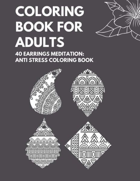 Cover for Sunisa Tung · Coloring book for Adults (Paperback Book) (2020)