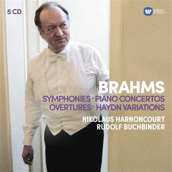 Brahms Symphonies  Overtures  Haydn Variations  Piano Concertos Budget Box Sets - Harnoncourt  Bpo  Concertgebouw  Buchbinder - Music - WARNER CLASSICS - 0190295975104 - August 19, 2016