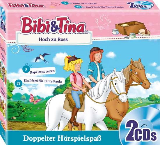 Hoch Zu Ross (Papi Lernt Reiten / Ein Pferd Für Tante - Bibi & Tina - Muzyka - Kiddinx - 4001504128104 - 19 czerwca 2020