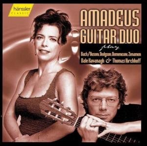 Cover for Amadeus Guitar Duo · AMADEUS GUITAR DUO: play Bach (CD) (1999)