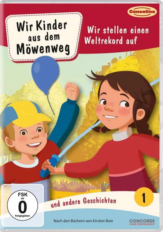 Cover for Wir Kinder A.d.möwenweg Dvd1 · Wir Kinder A.d.möwenweg-wir Stellen Einen Weltreko (DVD) (2018)