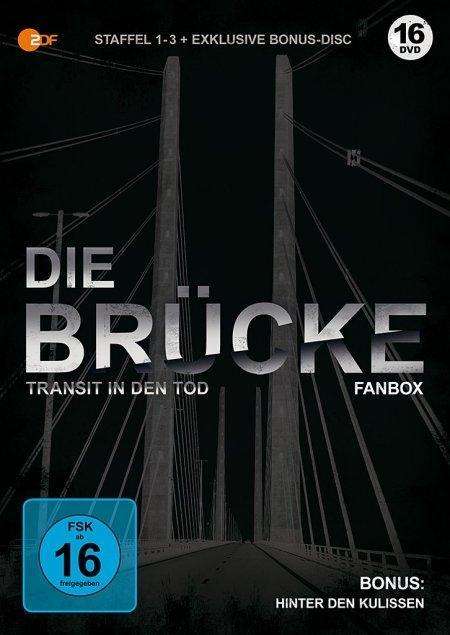 Cover for Die Brücke-transit in den Tod · Staffel 1-3 (Fanbox) (DVD) (2016)