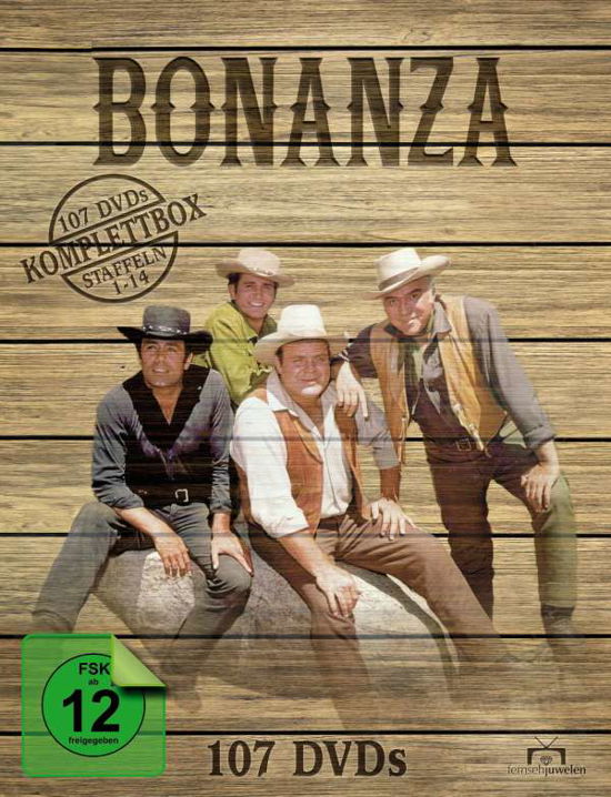 Bonanza-komplettbox (Staffel 1-14 - Bonanza - Filmes - FERNSEHJUW - 4042564181104 - 24 de novembro de 2017