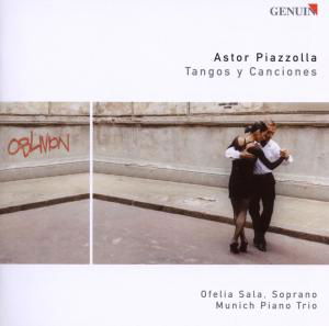 Cover for Piazzolla / Munich Piano Trio / Sala · Tangos Y Canciones (CD) (2008)