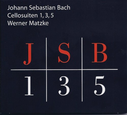 Cello Suites 1,3,5 - Johann Sebastian Bach - Musik - AVI - 4260085534104 - 14. Oktober 2010