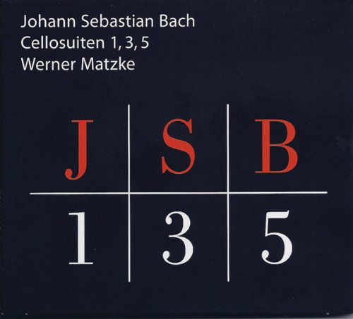 Cello Suites 1,3,5 - Johann Sebastian Bach - Muziek - AVI - 4260085534104 - 14 oktober 2010