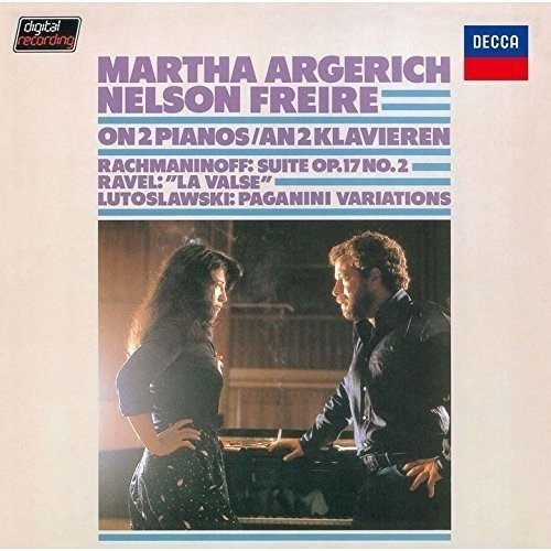 Cover for Martha Argerich · Rachmaninov: Suite No.2/ravel: La (CD) (2015)
