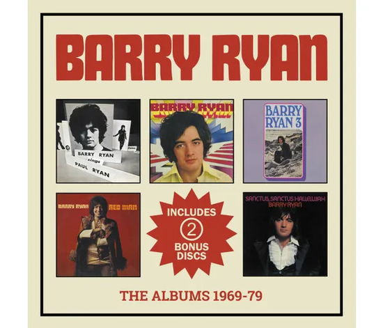 Cover for Barry Ryan · Albums 1969-1979 (CD) (2024)