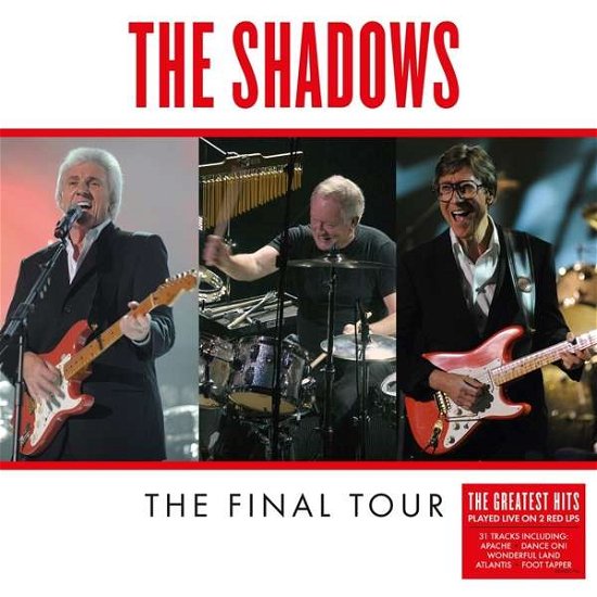 Cover for Shadows · The Final Tour - Live (LP) [Coloured edition] (2020)